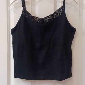 VALERIE STEVENS Black Camisole